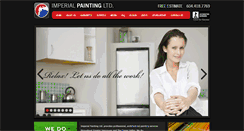 Desktop Screenshot of imperialpainting.ca